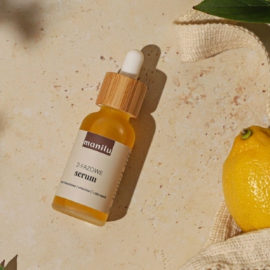 Serum dwufazowe z witaminą C i kwasem hialuronowym | Manilu