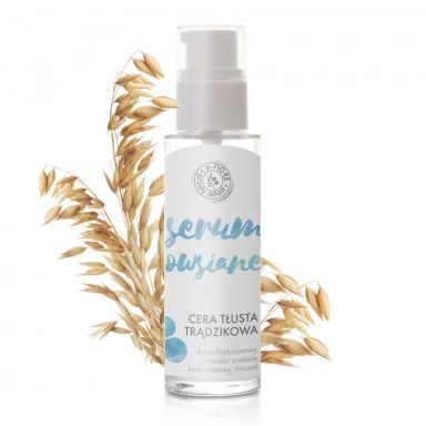 Serum hialuronowe z mocznikiem, kwasem mlekowym i mleczkiem owsianym | e-FIORE