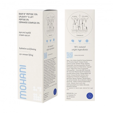 Serum-krem pod oczy i na powieki liftingująco-ujędrniające | Mohani