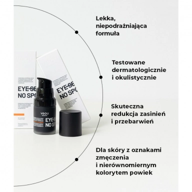Serum na cienie pod oczy rozjaśniająco - nawilżające Eye See No Spots | Veoli Botanica