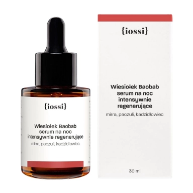 Serum na noc INTENSYWNA REGENERACJA Wiesiołek i Baobab | iossi