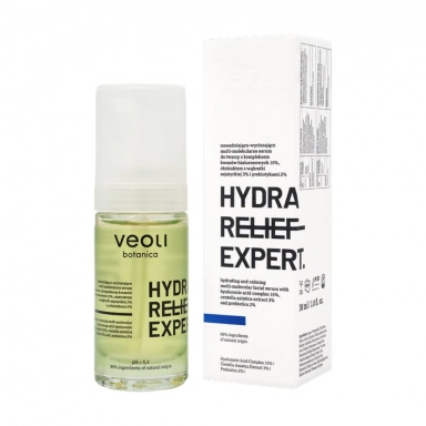 Serum nawadniająco - wyciszające Hydra Relief Expert | Veoli Botanica