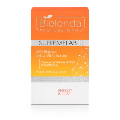 Serum olejowe z witaminą C 5% Supremelab Energy Boost | Bielenda Professional