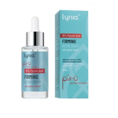 Serum PIRO Aktywne z 10% kwasem pirogronowym – ujędrniające i regulujące sebum | Lynia
