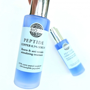 Serum ujędrniające i przeciwzmarszczkowe z czystym peptydem miedziowym 0,5% | BIOUP