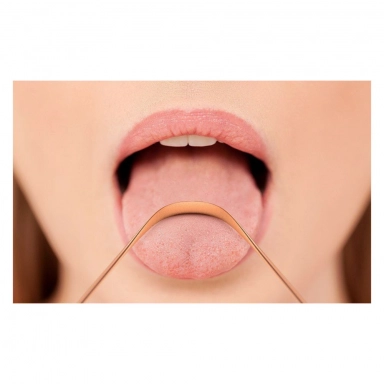 Skrobak miedziany do czyszczenia języka | Arista Ayurveda