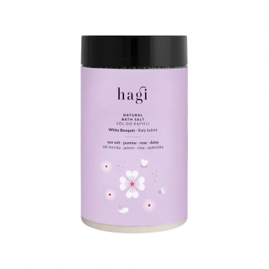 Sól do kąpieli Biały bukiet | Hagi Cosmetics