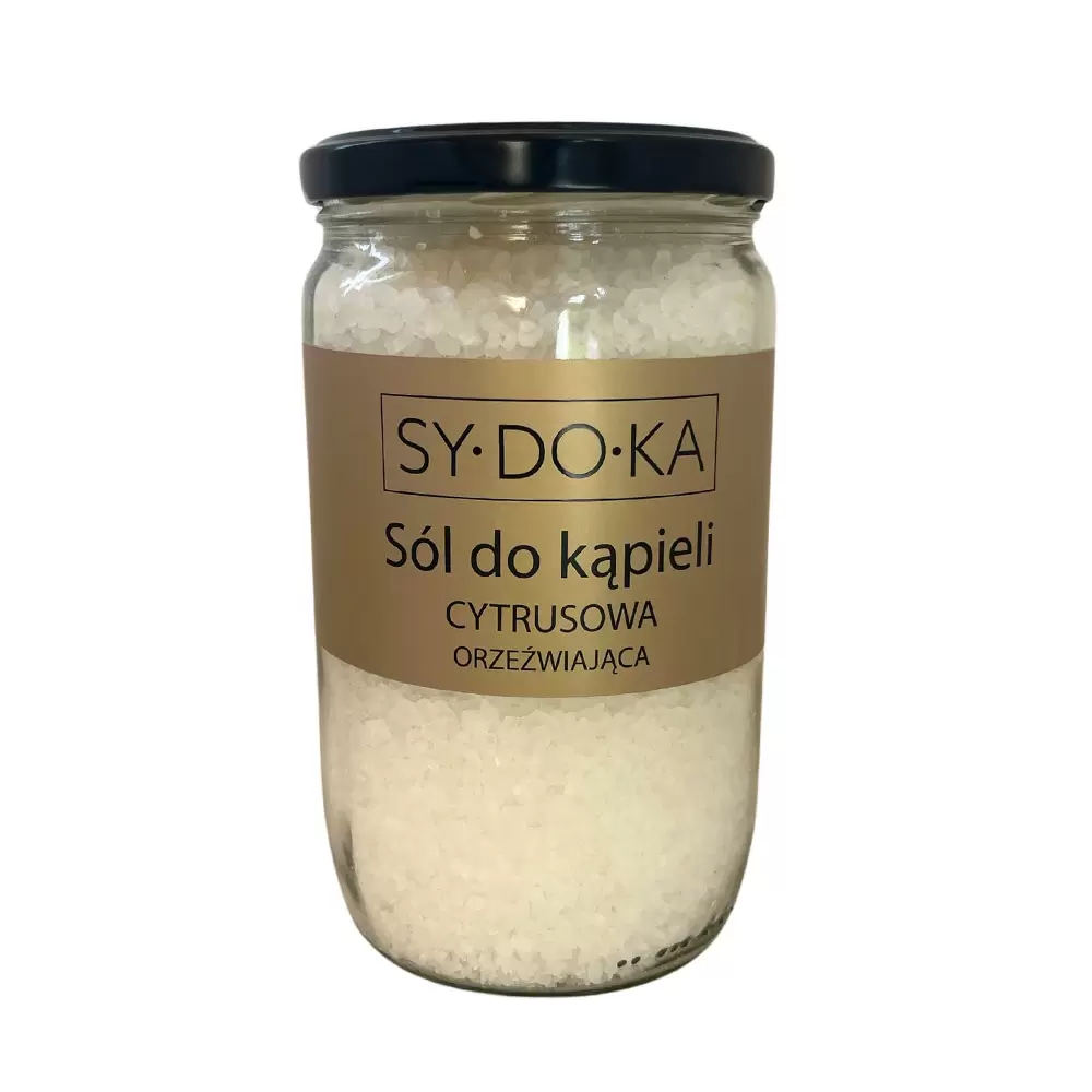 Sól do kąpieli - cytrusowa | Sydoka