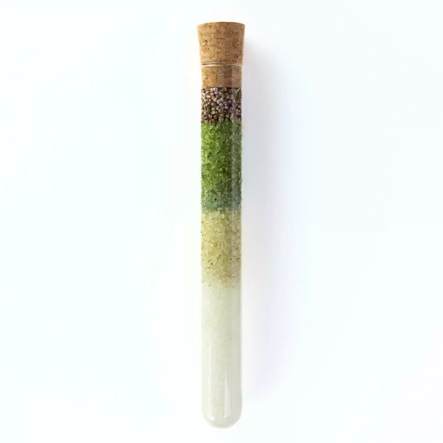 Sól do kąpieli w fiolce Rozmaryn z bergamotką | Miodowa Mydlarnia