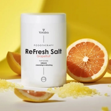 Sól do stóp i kąpieli myjąco odświeżająca Grapefruit ReFresh Salt | Yokaba