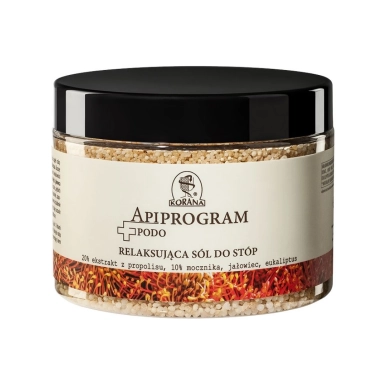 Sól relaksująca do stóp Apiprogram | Korana
