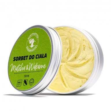 Sorbet do ciała Matcha Wakame | Manufaktura Bursztynnika