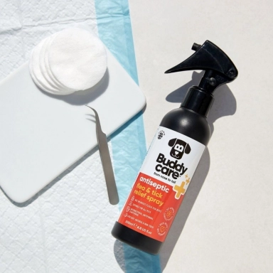 Spray antyseptyczny na ugryzienia pcheł i kleszczy dla zwierząt domowych | Buddy Care