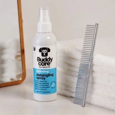 Spray do rozczesywania sierści psów z aloesem i prowitaminą B5 | Buddy Care