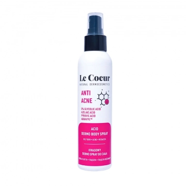 Sprej kwasowy do ciała Anti Acne | Le Coeur