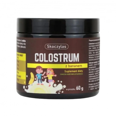 Suplement diety - Colostrum z bananem | Marek Skoczylas