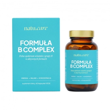 Suplement diety - Formuła B Complex | Natu Care