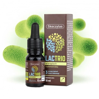 Suplement diety - LACTRIO probiotyk, reuteri, acidophilus, rhamnosus | Marek Skoczylas