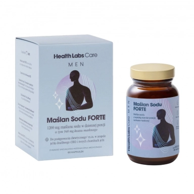 Suplement diety - Maślan Sodu FORTE Men | Health Labs Care