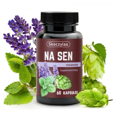 Suplement diety - NA SEN melatonina, chmiel, melisa | Marek Skoczylas