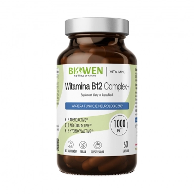 Suplement diety - Witamina B12 Complex+ | Biowen