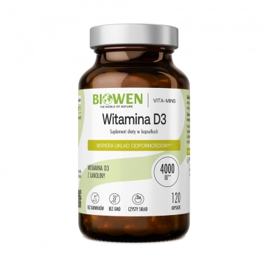 Suplement diety - Witamina D3 | Biowen
