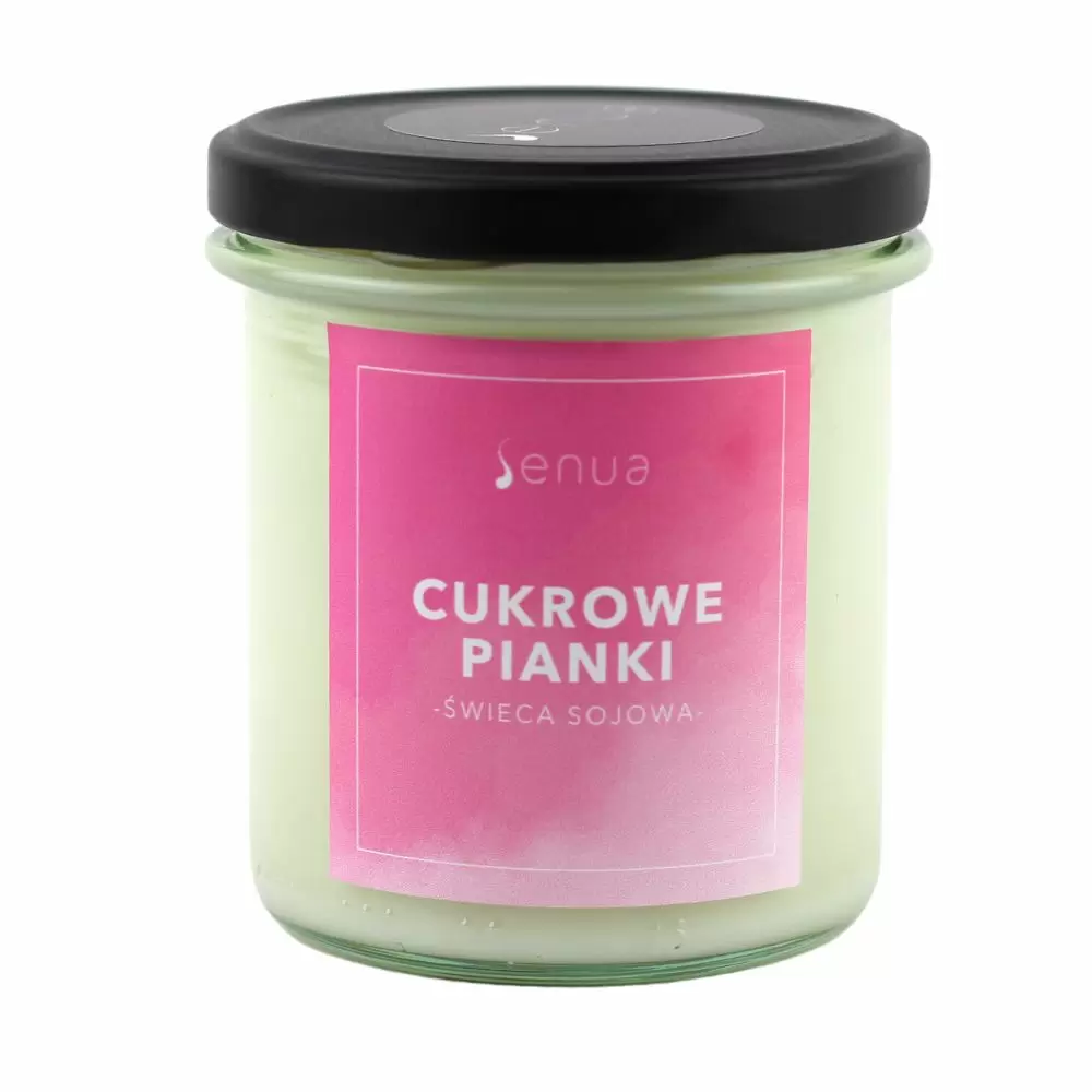 Świeca sojowa Cukrowe Pianki | Senua