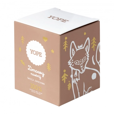 Świeca sojowa Zimowy nastrój | Yope