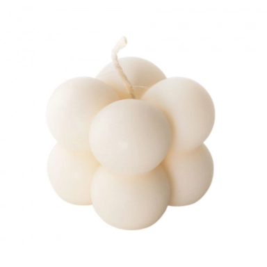 Świeca z wosku rzepakowego Bubble | Mohani