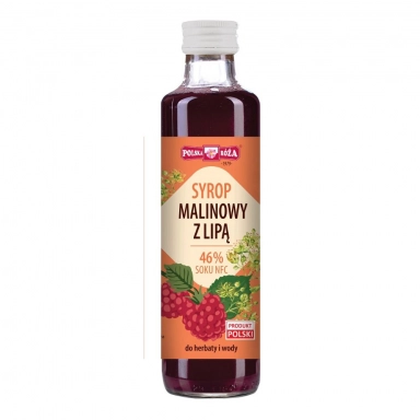Syrop malinowy z lipą | Polska Róża