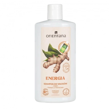 Ajurwedyjska szampon Imbir i Trawa Cytrynowa | Orientana