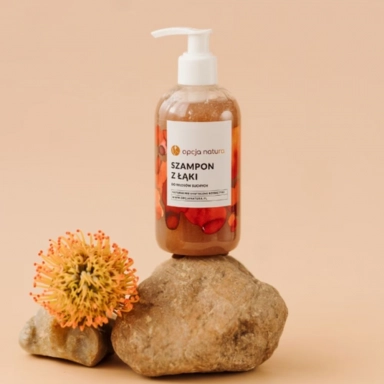 Szampon do włosów suchych z Łąki | Opcja Natura