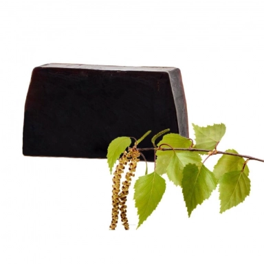 Szampon dziegciowy w kostce z rozmarynem i glinką | e-FIORE