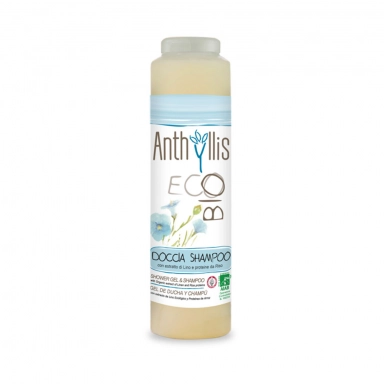 Szampon i żel z lnem i proteinami ryżu | Anthyllis