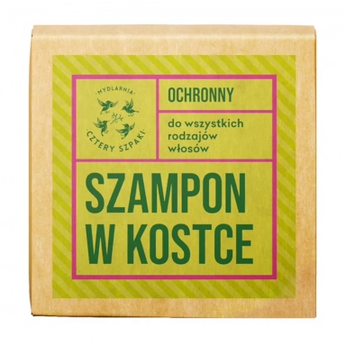 Szampon w kostce Leśna Róża - ochronny | Cztery Szpaki