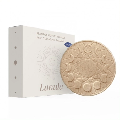 Szampon oczyszczający w kostce Lunula | Mohani
