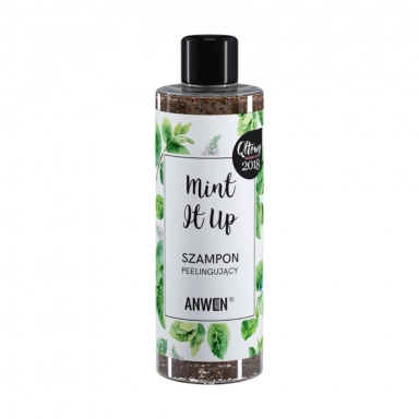 Peelingujący szampon do włosów i skóry głowy Mint It Up | Anwen