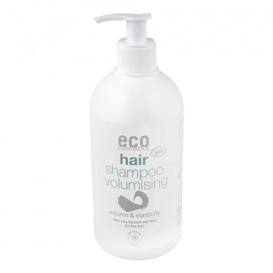 Szampon zwiększający objętość z kwiatami lipy i owocem kiwi | Eco Cosmetics
