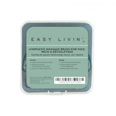 Szczotka do masażu limfatycznego twarzy, szyi i dekoltu | Easy Livin