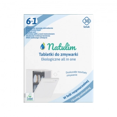 Tabletki do zmywarki uniwersalne 6 w 1 | Natulim