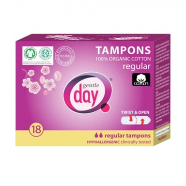 Tampony ekologiczne REGULAR | Gentle Day