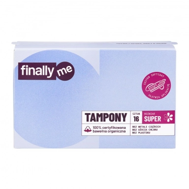 Tampony organiczne - super | Finally Me