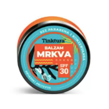 Balsam do opalania Marchewka z filtrem SPF30 | Tinktura