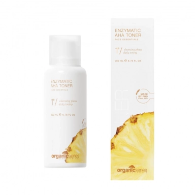 Tonik enzymatyczny AHA z bromelainą Glass skin ENZYMATIC AHA TONER | Organic Series