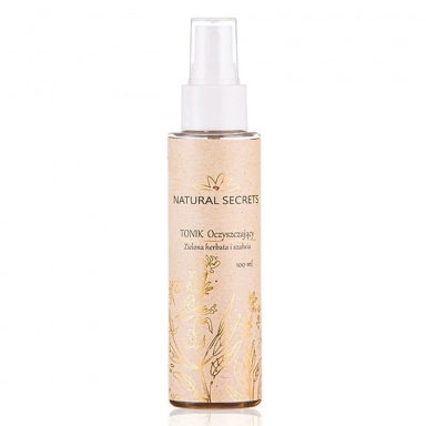 Tonik oczyszczający Zielona Herbata i Szałwia | Natural Secrets