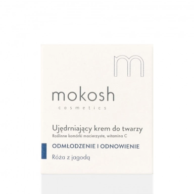 Ujędrniający krem do twarzy anti-aging Róża z Jagodą | Mokosh