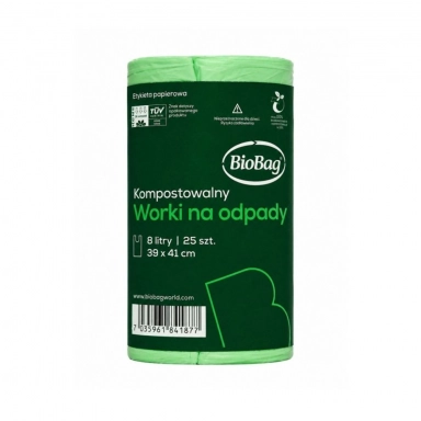 Worki biodegradowalne 8L | BioBag