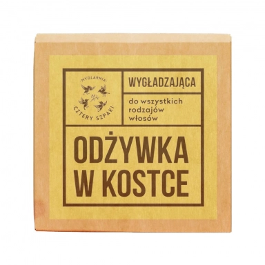 Wygładzająca odżywka do włosów w kostce | Cztery Szpaki