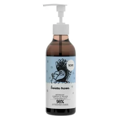 Naturalny szampon do włosów Świeża Trawa | Yope