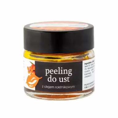 Peeling do ust z olejem rokitnikowym | Your Natural Side